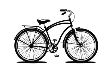 Fototapeta premium vintage bicycle illustration