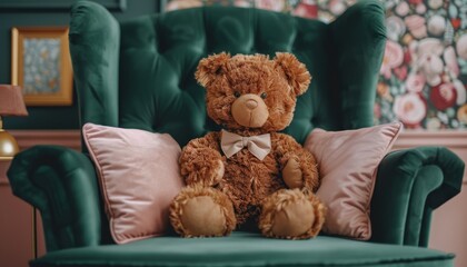 Charming children s room featuring modern decor, colorful toys, and delightful wall art