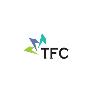 TFC letter logo design on white background. Creative  modern TFC letter logo design. Vector design.