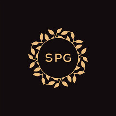 Fototapeta premium SPG letter logo design .