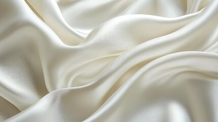 Obraz premium Soft silk textures in serene elegance