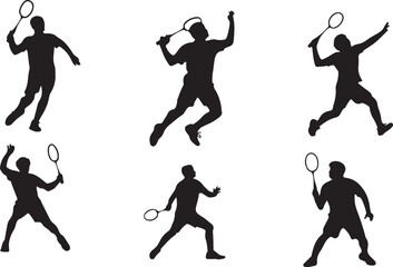 players silhouettes