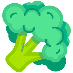 Coconut milk Flat icon