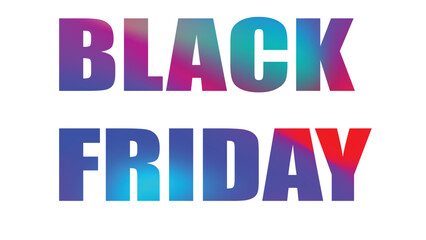 With rainbow colored letters, the phrase 