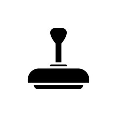 Stamp icon Flat vector set outline