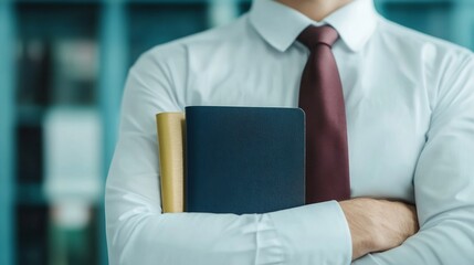 Border Control Officer Enforcing Customs Regulations with Passports and Documents