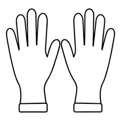 Obraz premium Hand Gloves High Quality Protective and Fashionable Glove Illustrations for Creative Projects