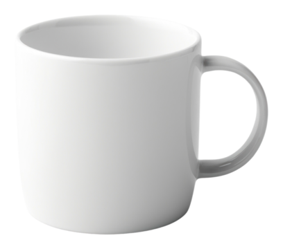 PNG White coffee mug porcelain drink cup.