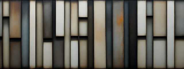 illustrazione sfondo con elementi astratti a tema geometrico surreale