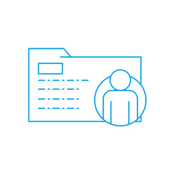 Fototapeta premium person icon