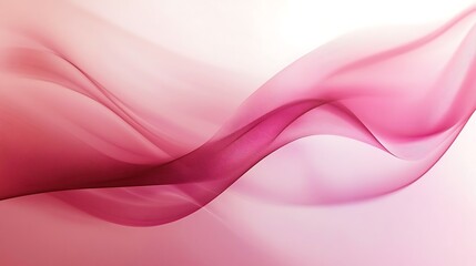 Abstract Pink Waves Soft Gradient Background Design