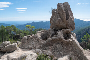 Sentinel Felsen, Parc Naturel Regional de Corse