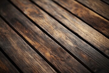 Fototapeta premium close-up of rustic wooden planks for texture and background