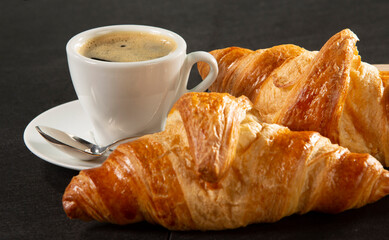 Café croissants
