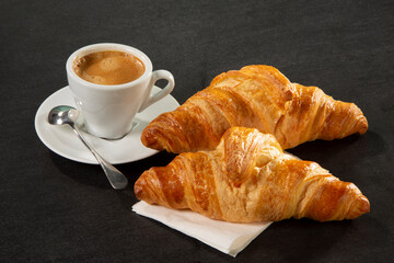 Café croissants
