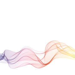 Color vector wave. Layout for presentation, brochure. Eps 10