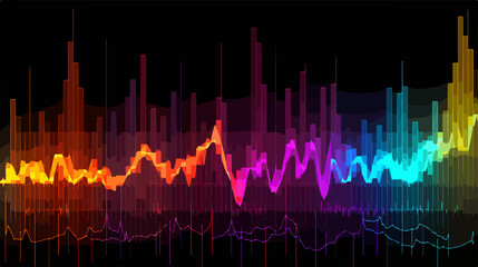 Vibrant Audio Spectrum Volume Collection for Multimedia Projects