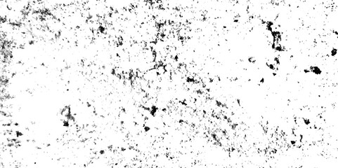 Scratch distress isolated crack splat background Grunge wall and black and white Dark noise granules Black grainy texture isolated on white background.