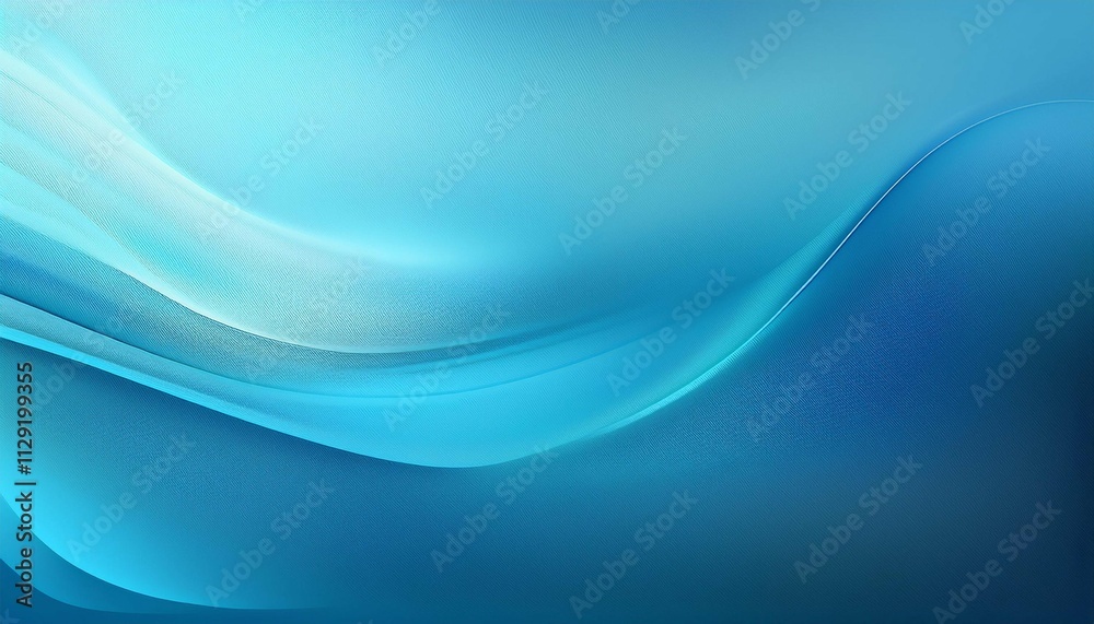 Wall mural a light blue background with a subtle gradient that fades from top to bottom generative ai