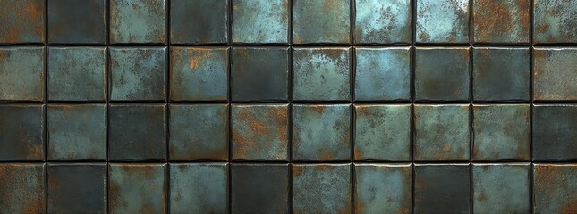 Rustic Metal Tile Texture