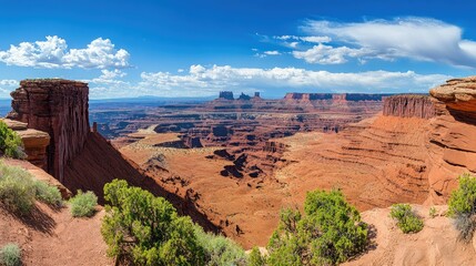 Vast landscapes stretching beyond sight.