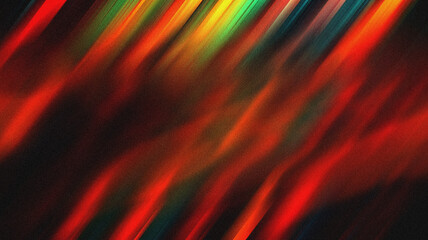 Radiant glowing visuals enriched by bold glowing grain texture highlights