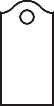 recommend clip art: Coupon and Ticket Icon Line Art