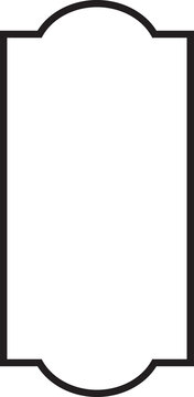 recommend clip art: Coupon and Ticket Icon Line Art