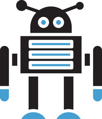 Robot Character Illustration