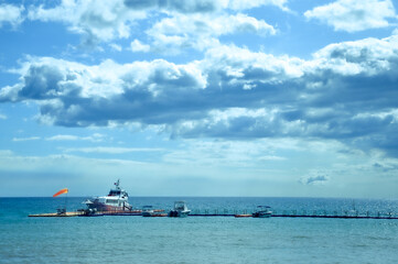 Obraz premium Ship in the port