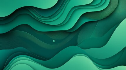 Fototapeta premium Abstract green background