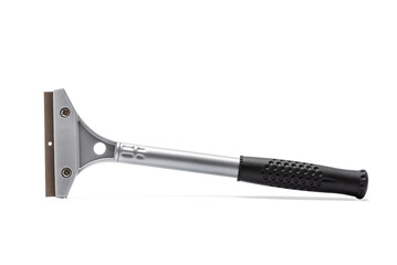 Hand scraper tool on white background