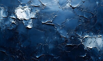 A dynamic image showcasing a navy blue background with abstract grunge relief elements