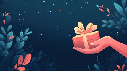 Giving Tuesday background concept