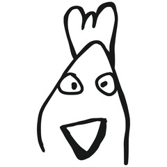 Set of Kids Doodle Art - Hand-Drawn Sketch Style