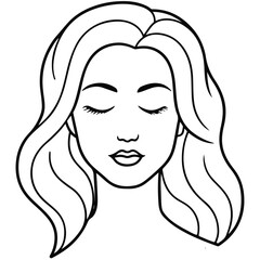 woman vector art free download 