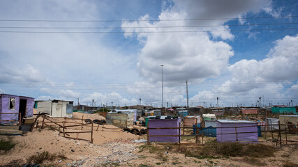 Fototapeta premium Township in South Africa