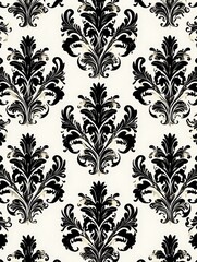 Seamless border with leaves. Generative ai.