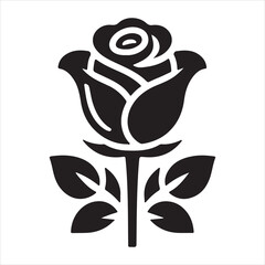Graphic Icon Logo Design for Enchanting Vines Floral Decorative Element