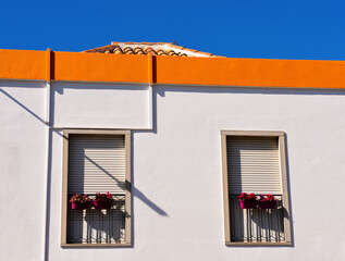 the historic center of tavira algarve portugal