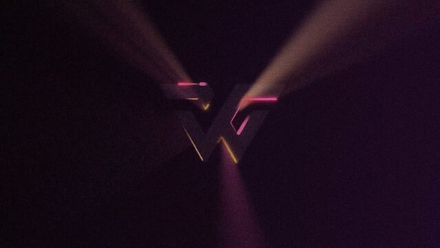 Light Rays Retro Horizontal Logo Reveal MOGRT 84
