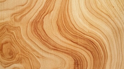 Unique patterns of natural wood grain showing swirls and lines in light brown hues with a smooth texture