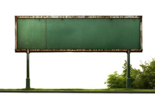 PNG Freeway sign billboard green advertisement.