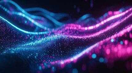background with lots of light spots