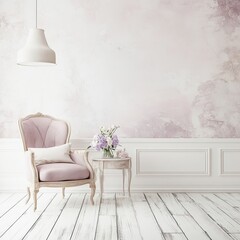 Lavender, Pink, White Room Photography Backdrop