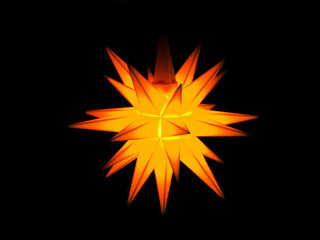 Leuchtender Weihnachtsstern