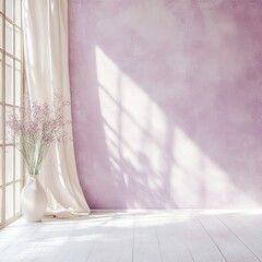 Lavender, Pink, White Room Photography Backdrop