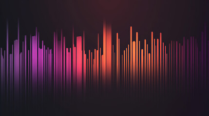 abstract background with equalizer