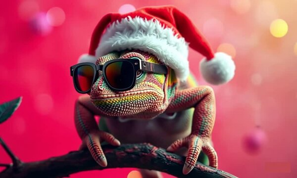 Christmas frog