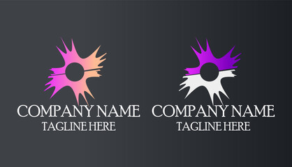 Abstract logo design for commercial use 